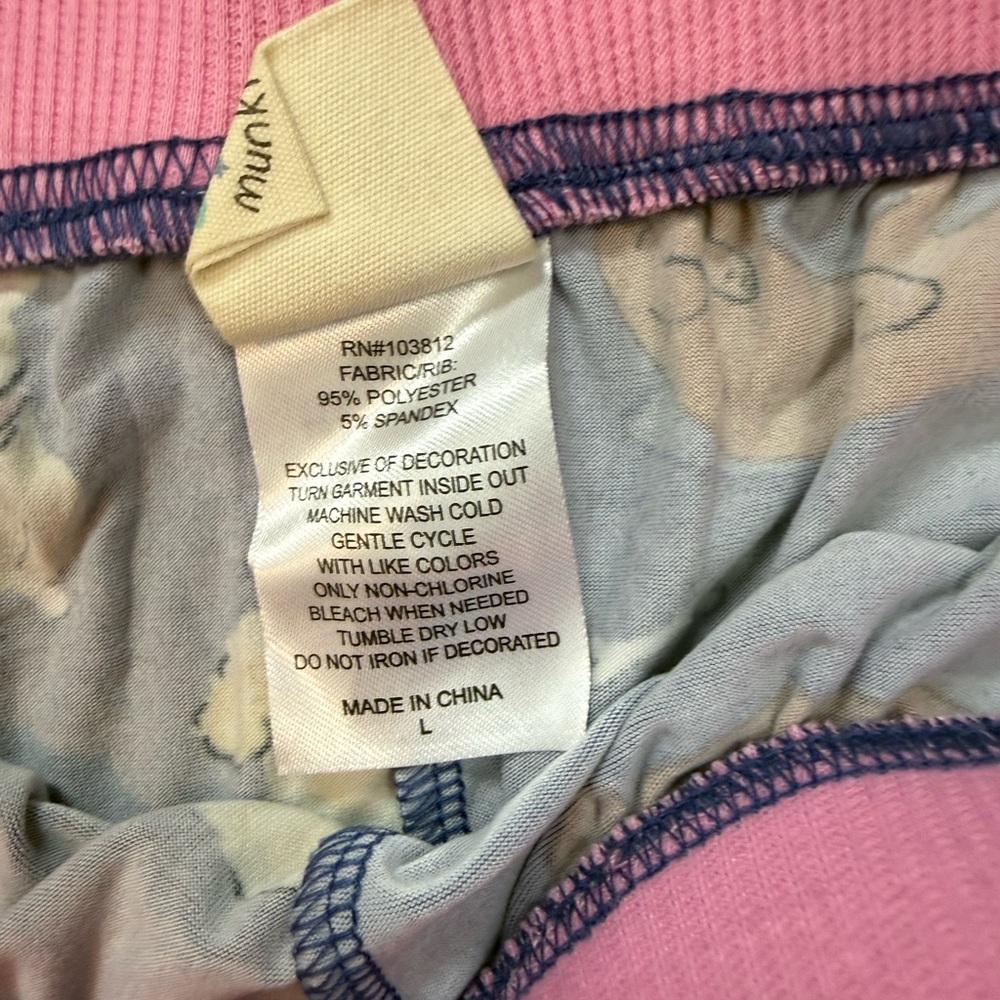 Munki Munki Dog Print Pajama Lounge Pants - Picture 3 of 4